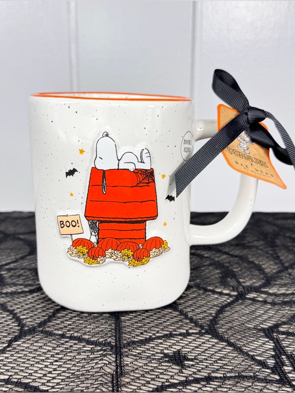 NEW Peanuts x Rae Dunn Spooky Season Halloween Mug
